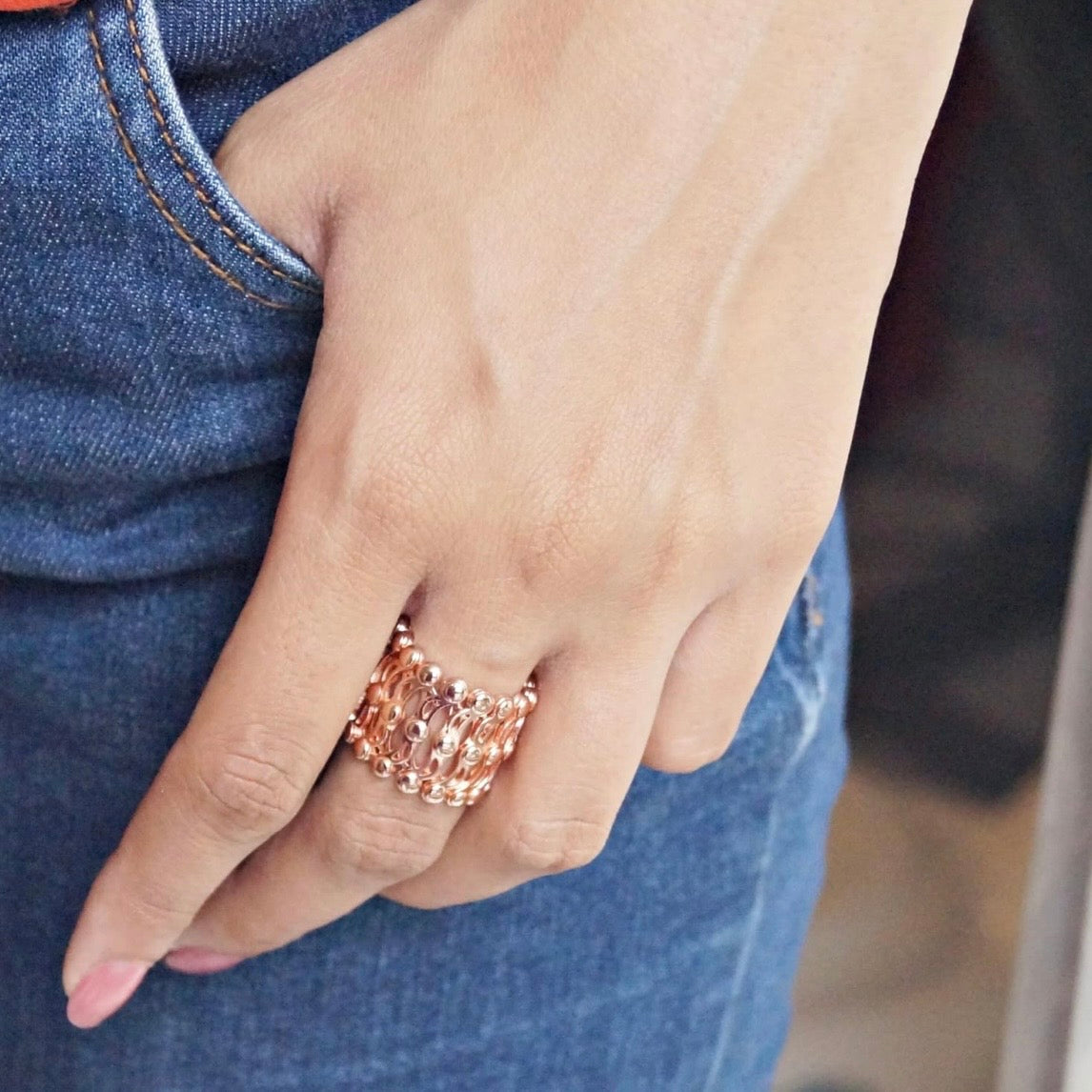 Convertible Ring into Bracelet!