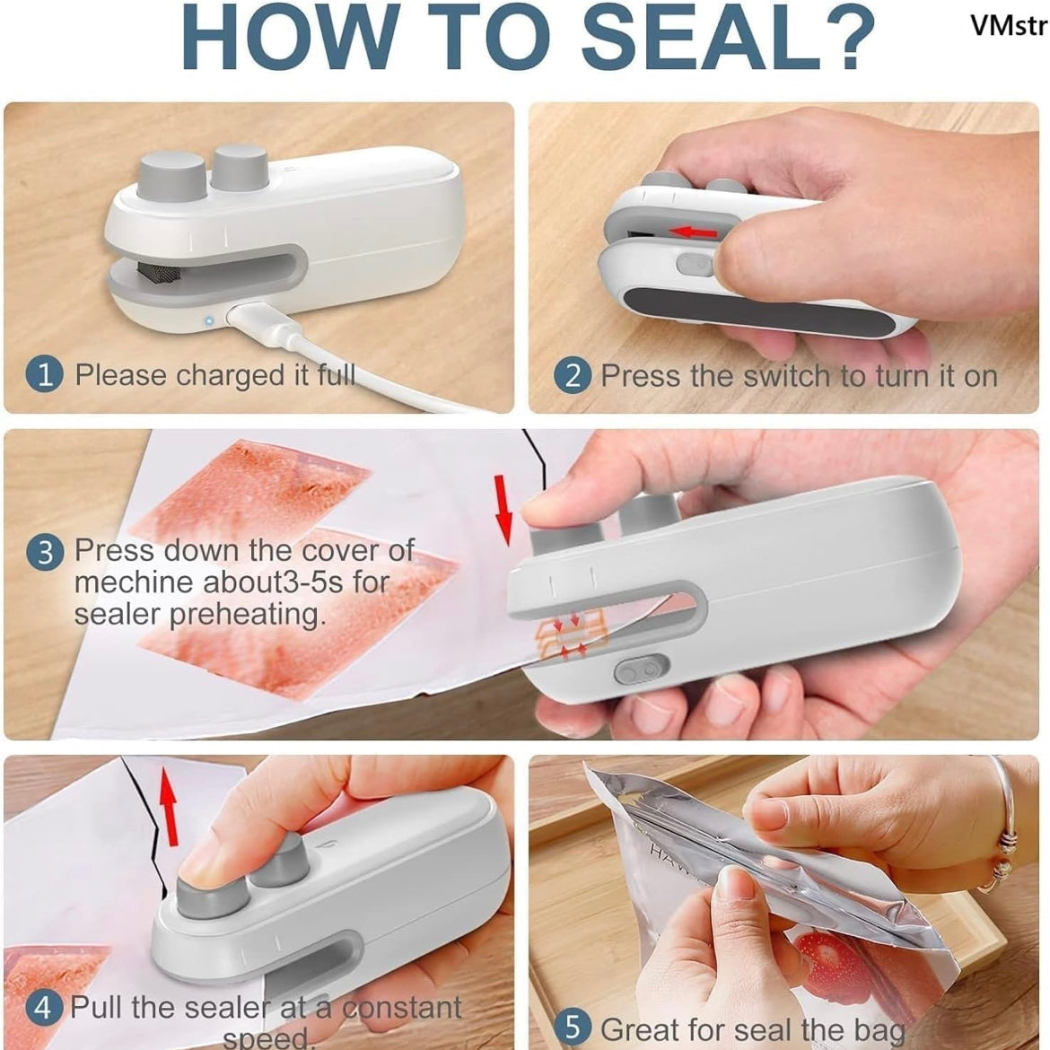 Mini Heat Sealing Machine And Cutter
