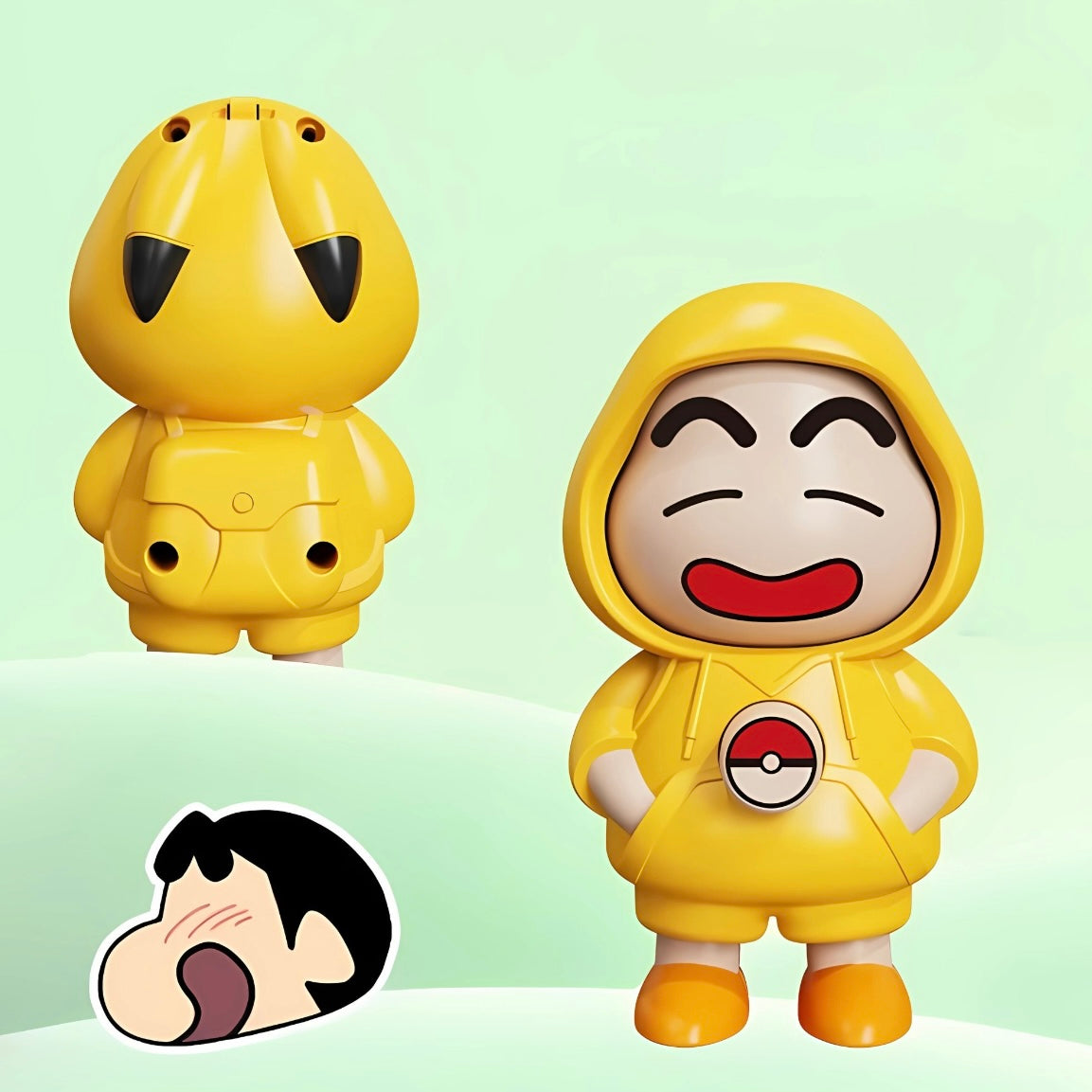Sinchan Spinning Face Keychain!