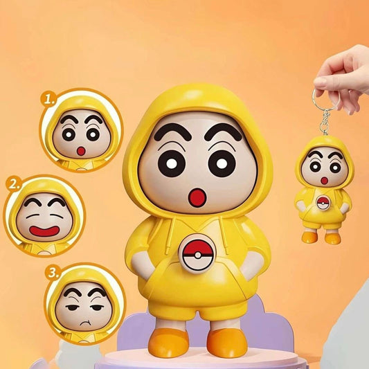 Sinchan Spinning Face Keychain!